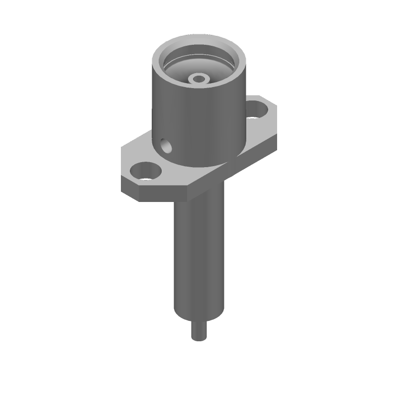 RF Connector, Male, 50 Ohm, Straight, 18GHz, Solder