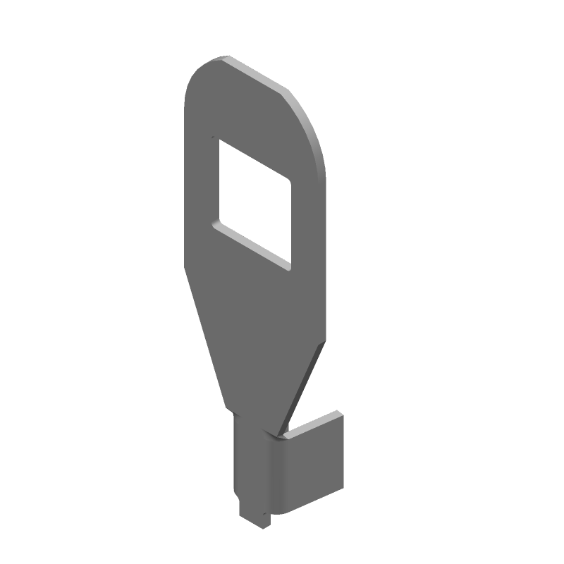 Brass Ring Terminal, 5-16AWG, Unplated, Free Hanging