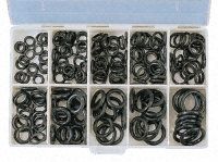 Fribaud 200 x Washer & Seal Kit, 10 Compartments, Kit Contents O-Ring x 200