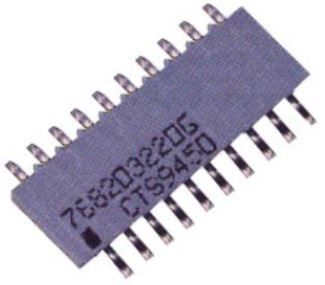 Dual Terminator Resistor Network, 36 Resistors, 330R, 2% Tolerance, SOIC Package