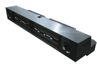 Conn Micro High Speed Socket Strip SKT 100 POS 2.03mm/0.635mm Solder RA Thru-Hole/SMD Tray