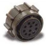 Conn Circular SKT 3 POS Solder ST Cable Mount 3 Terminal 1 Port