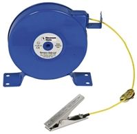 9.2m Straight ESD Static Grounding Clamp, 15mm Jaw Opening