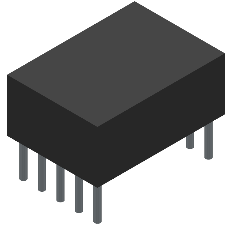 Displays Module 1DIGIT 8LED Hi-Eff. Red CA 10-Pin DIP Module