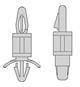 Standoffs & Spacers PC LKG SUPPORT .250