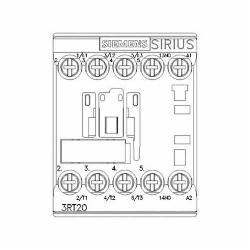 CONTACTOR S00 7A 24VAC 1NO SCREW