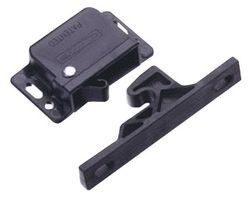 Grabber Catch Latch Black Plastic