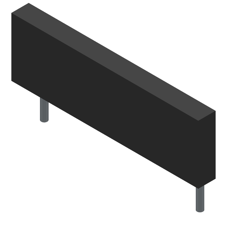Thick Film Resistor 1G Ohm 1% 1.5W 10kV Radial TH