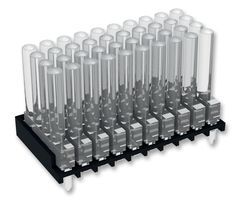 MENTOR   1296.7224   Light Pipe, Miniature Upright, 45 mm, Circular, 8, Transparent, PC Board