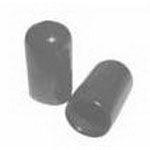 1/8 thru 1/2 Assorted Black Vinyl Vaccum Caps 30 Pcs