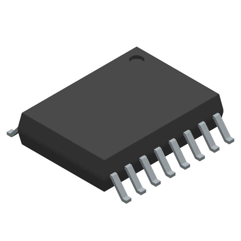 4-OUT Gate Driver IC, 1.2A, Low Side, SOIC, 18V