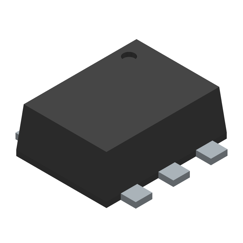 TVS Diode, 6V, 4Ch, 4A, SOT-563, Unidirectional
