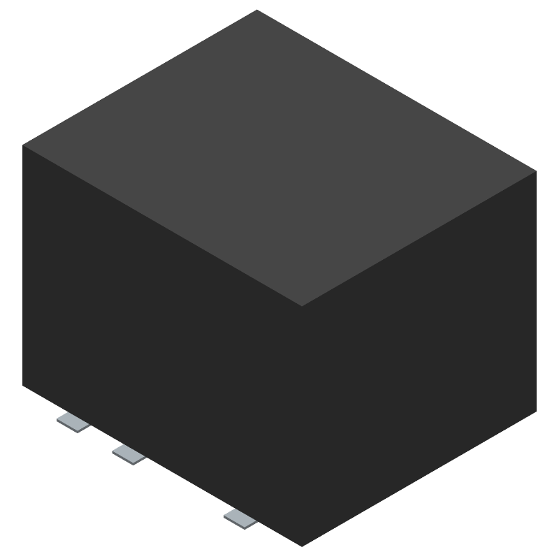 DC-DC Unregulated Power Supply Module, 1 Output, 2W, Hybrid, SMD-8/5