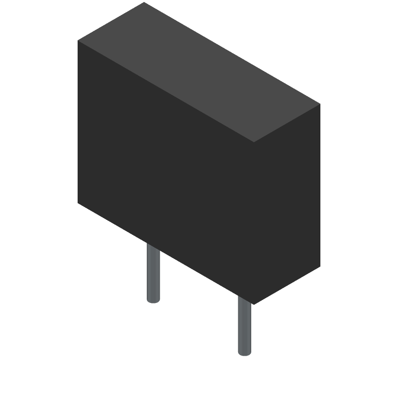 Mica Capacitor 47pF 500V 2% Radial 125°C