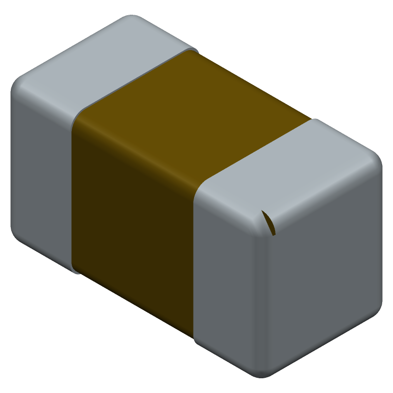 2.5nF Ceramic Capacitor, 50V, 01005 Package