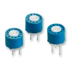 RESISTOR, TRIMMER, CERMET, 1 TURN(S), 0.5 W, 4700 ohm, ROHS COMPLIANT