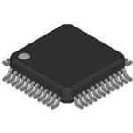 24-bit PCM Audio Codec, 2ADC/5DAC, 192ksps, 48-Pin TQFP