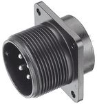 Panel-mount plug   8 P, CE05-2A22-23PD-SB, DDK