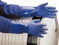 Delta Plus Abrasion Resistant, Anti-Slip, Cut Resistant, Waterproof PVC Coated Kevlar Reusable Gloves x 2 9 - M