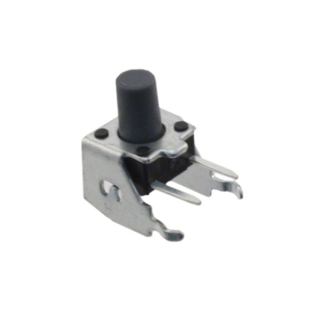 Keypad Switch, SPST, Momentary, 12VDC, 50mA, Right Angle, TH