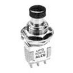 Switch Push Button SPDT Round Plunger 6A 250VAC Momentary Contact Wire Lug Panel Mount Loose Piece