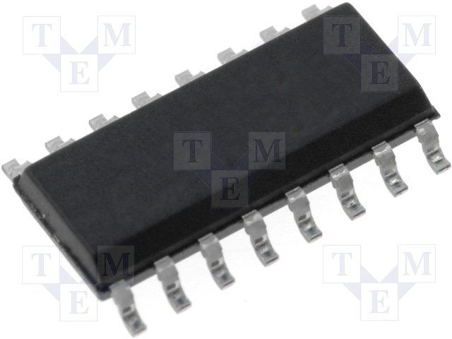 4-Ch Transistor Optocoupler, 3000V Isolation, SOIC, SM