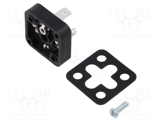 Valve Access DIN Connector Polypropylene