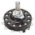 Rotary Switch SP11T 1A 220VAC 120VDC Solder Lug 11 Pos