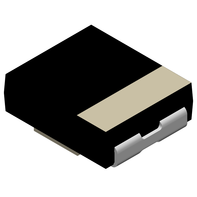 22uF 10V Tantalum Capacitor, SMD, 70mR ESR, 105C