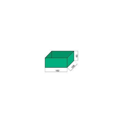 Alutec Green insert compartment for organiser boxes 162 x 108 x 63 mm