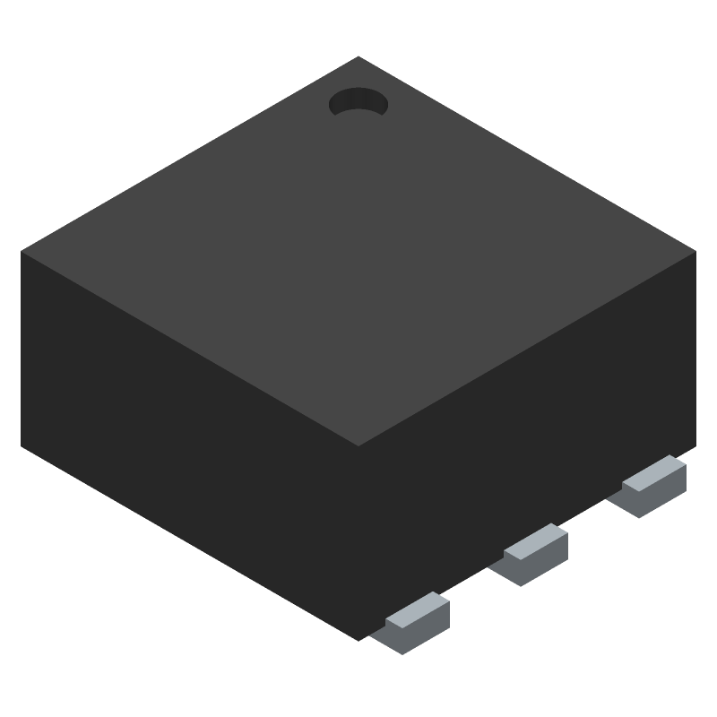 Inverter, LVC/LCX/Z Series, 2-Func, 1-Input, CMOS, PDSO6, 1 X 1MM, 0.35 MM PITCH, GREEN, MO-252, MICROPAK2-6