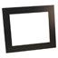 LCD DISPLAY BEZEL BLK W/CLR LENS