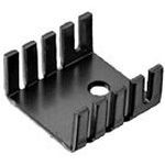 TO-220 Heat Sink, Passive, Aluminum, 24°C/W, Black Anodized