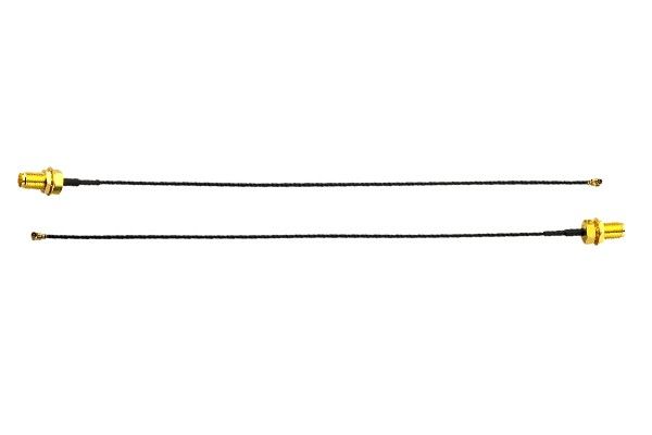 SMA to U.FL Coax Cable Assembly 6GHz 50 Ohm Gold Plated