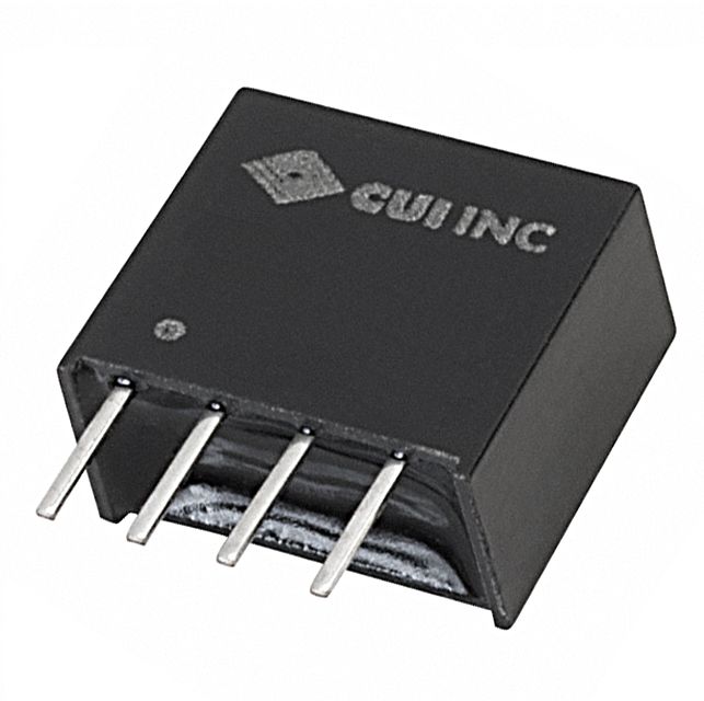 1W Isolated DC/DC Converter, 12V Out, 83mA, 10.8-13.2V In, SIP