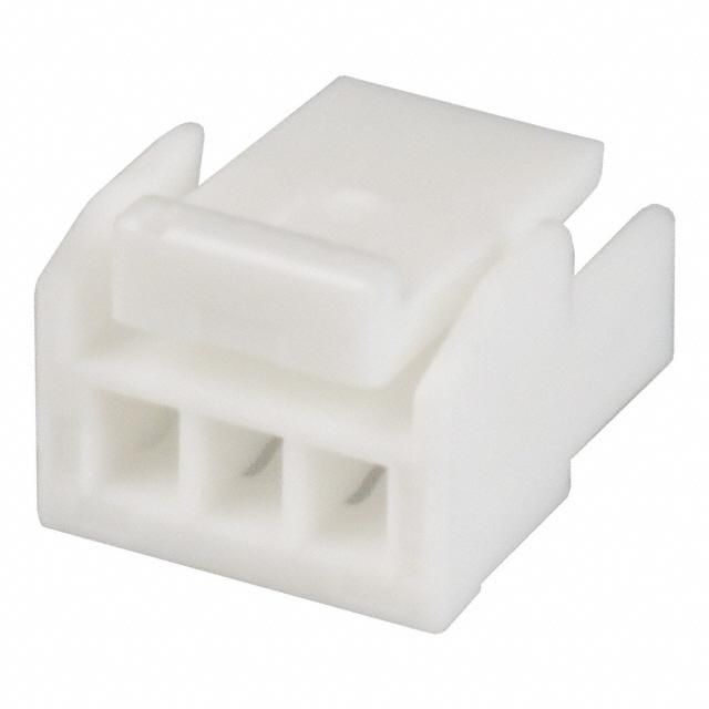 3 Pos 1.25mm Crimp Receptacle Housing, 1A, 50V