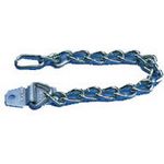 Heavy Duty Zinc Plated Steel Chain With Chain Holder Attached