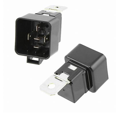 12V SPDT Signal Relay, 40A, Chassis Mount, Quick Connect