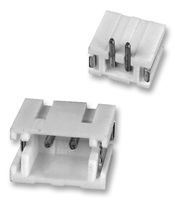 Conn Shrouded Header HDR 2 POS 1.5mm Solder ST SMD T/R