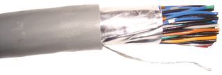 30C 24AWG Shielded Multi-Pair Cable, 300V, 75R, PVC, 500ft