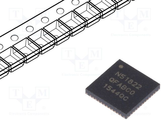 2.4GHz RF Transceiver SoC | ARM Cortex-M0 | 2000Kbps | 16KB RAM/FLASH | QFN