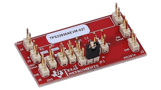 Power Management IC Development Tools TPS22930A EVAL MOD