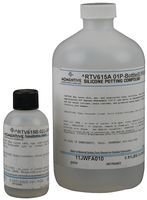 MOMENTIVE PERFORMANCE MATERIALS 	   	RTV-615 CLEAR 1# 	   	SILICONE 2 PART ADHESIVE, 1LB