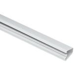 Wiring Ducts Solid Wall Rectangular Adhesive Polyvinyl Chloride White