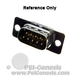 CONN D-SUB PLUG 9POS R/A SLDR