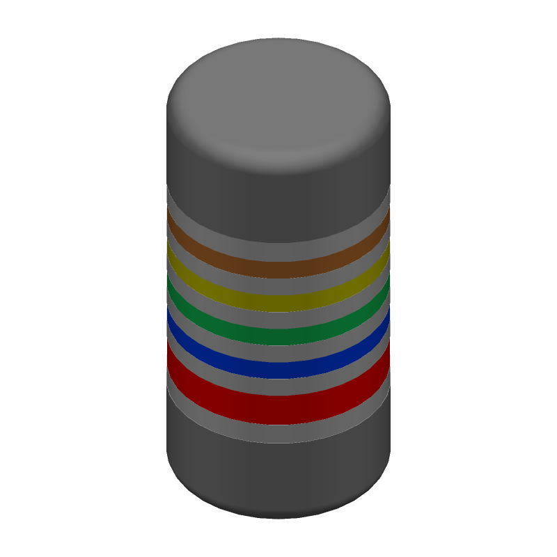 RESISTOR, THIN FILM, 0.2 W, 1 %, 50 ppm, 511000 ohm, SURFACE MOUNT, 0904, MELF, ROHS COMPLIANT