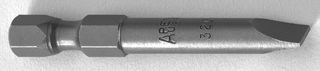 APEX         324-0X             HEX BIT, SLOTTED, 0.76X102MM, TOOL STEEL