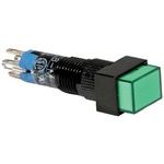 Switch Push Button N.O./N.C. SPDT Rectangular Button 1A 250VAC 250VDC Momentary Contact Solder Tab Panel Mount