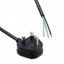 3 POS 10A 250V AC Power Cable Assembly, 2.5m, 18AWG