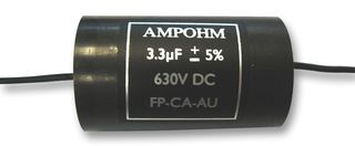 Cap 3.3uF 630V 5% Axial 85°C